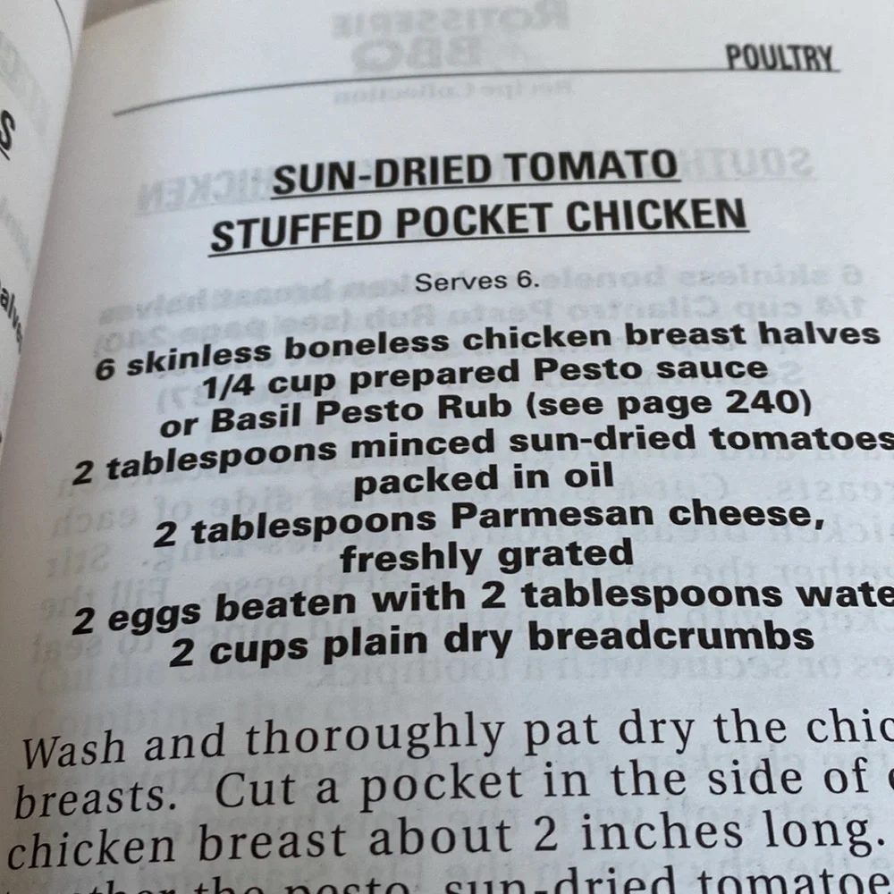 3/$22 - NWOT VTG Rotisserie & BBQ Recipe Collection by Ron Popeil